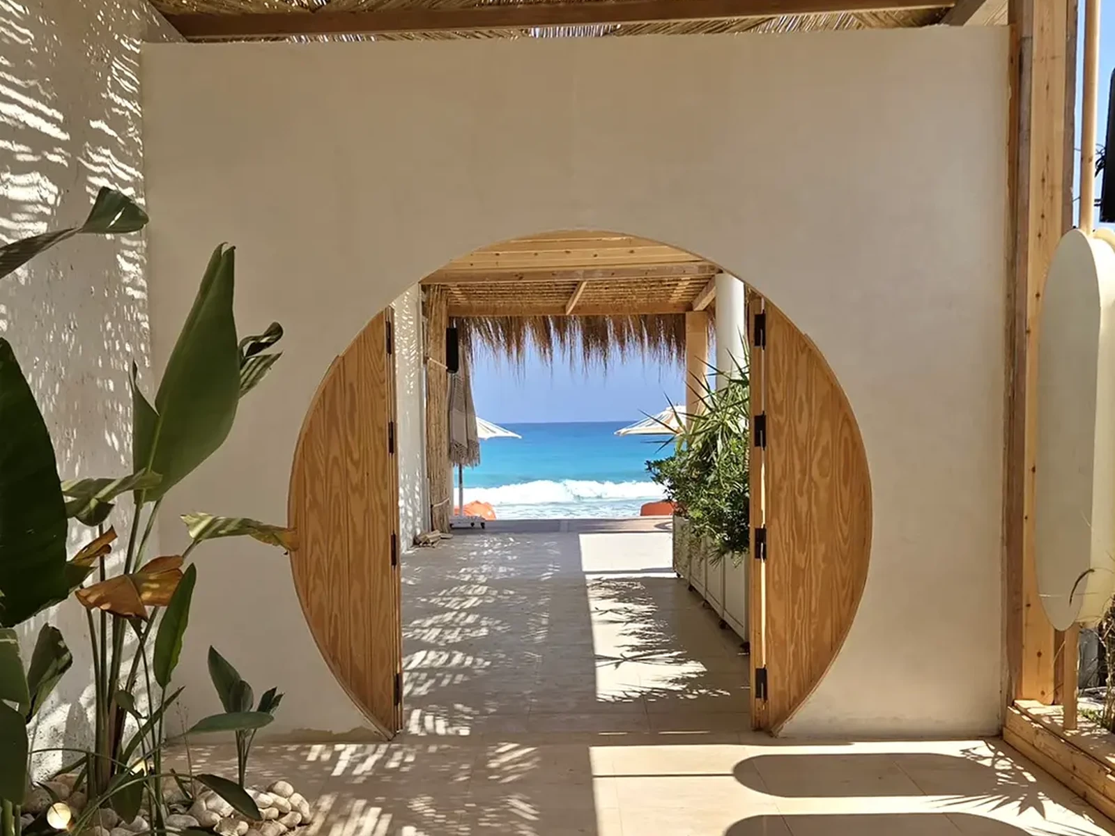 The smokery beach in Bianchi, North Coast Egypt